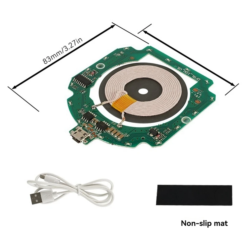 DIY 3D Printing Wireless Charger Kit Wireless Power Module 5W 10W High Power For 3D Printing DIY Wireless Charger