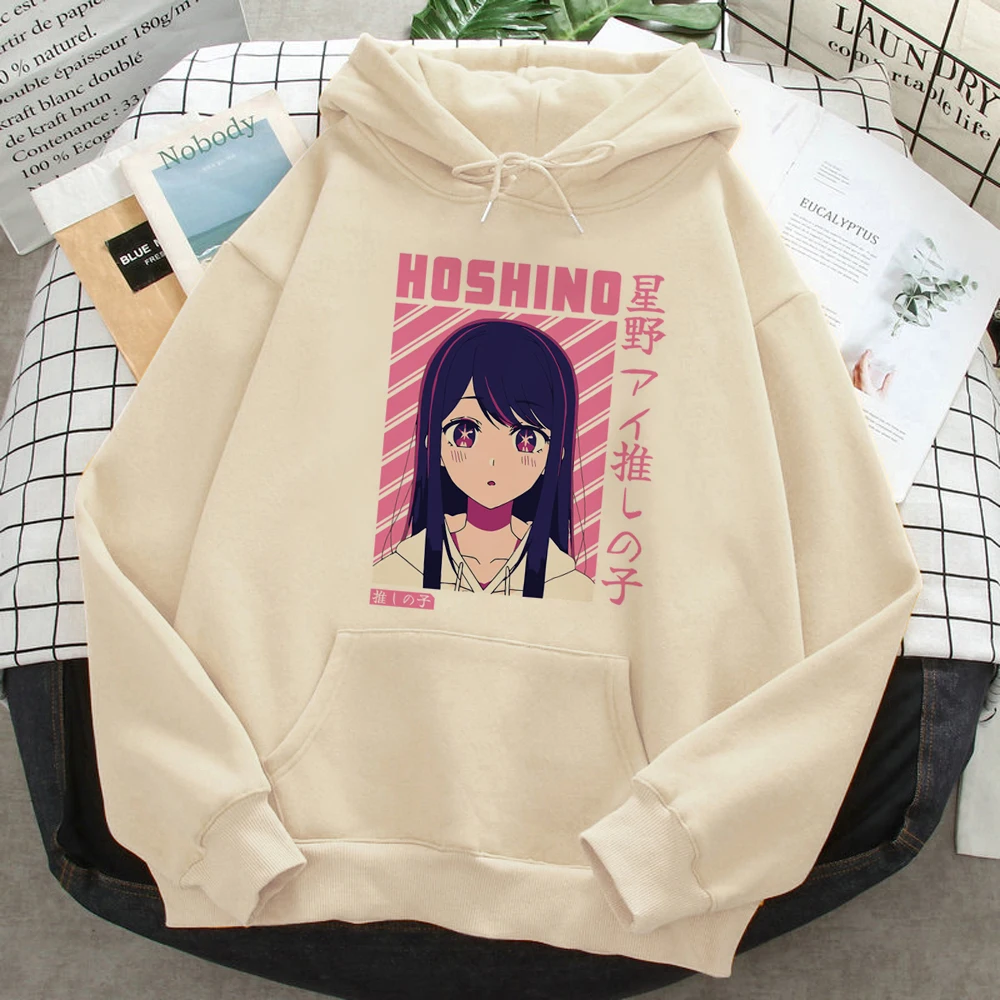 

Oshi No Ko hoodies women Winter graphic anime long sleeve top sweater female vintage Hooded Shirt