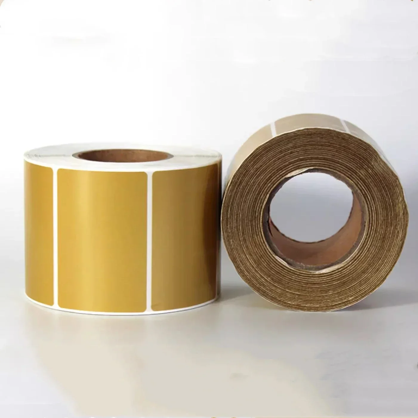 Kraft Paper Brown Thermal Sensitive Label Printing Paper Waterproof Oil Proof Bar Code Print Autohesion Identification Stickers