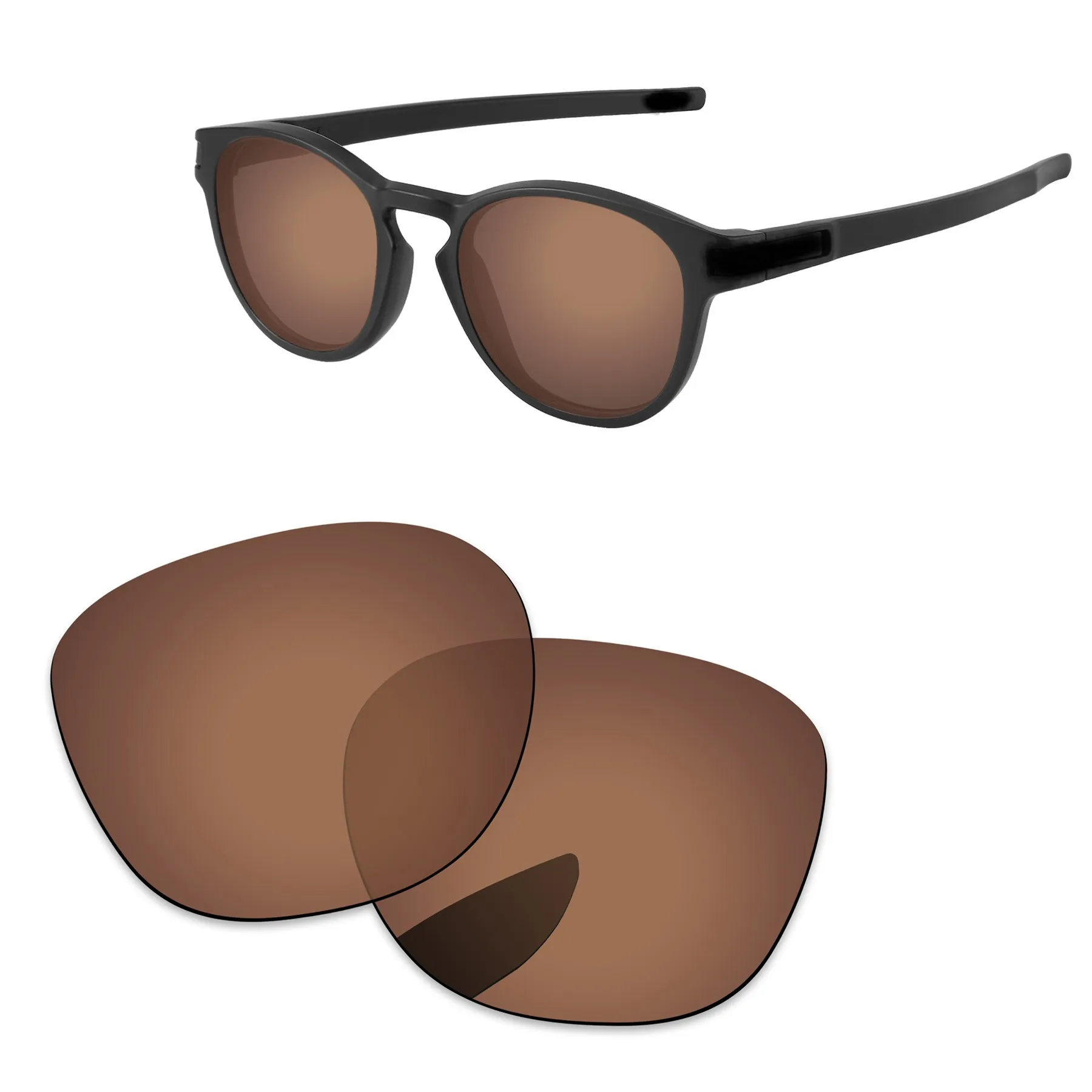 Qyvolux Replacement Lenses for Oakley Latch Asian Fit OO9349 Sunglasses Polarized - Multiple Options(not include the frame)