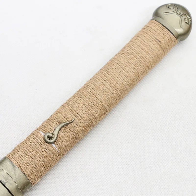Espada samurái de 103cm/40,56 pulgadas, Guerrero del caos, tenedor de fuego, periféricos de Anime, exhibición de Cosplay de madera con vaina, modelo de accesorios, juguete al aire libre