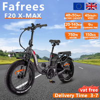 Fafrees F20 X-Max Folding Electric Bicycle 750W Motor 48V 30Ah Battery 20*4.0 Inch Fat Tire Ebike for Adult