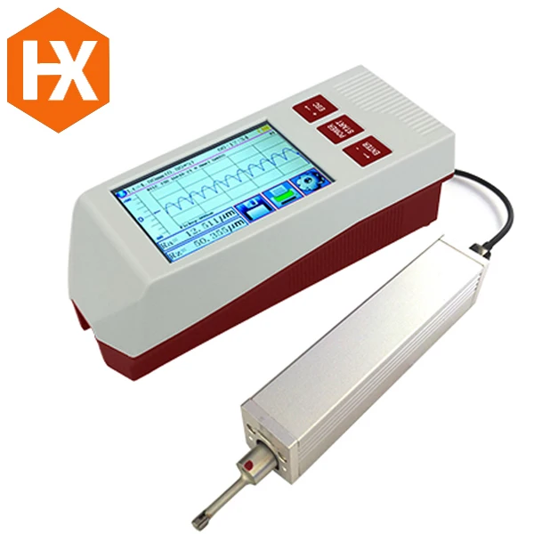 

Portable Surface Roughness Tester HXSRT-500 Instrument with Groove Sensor NDT Testing Surface Probe for all Metals/Non-metals