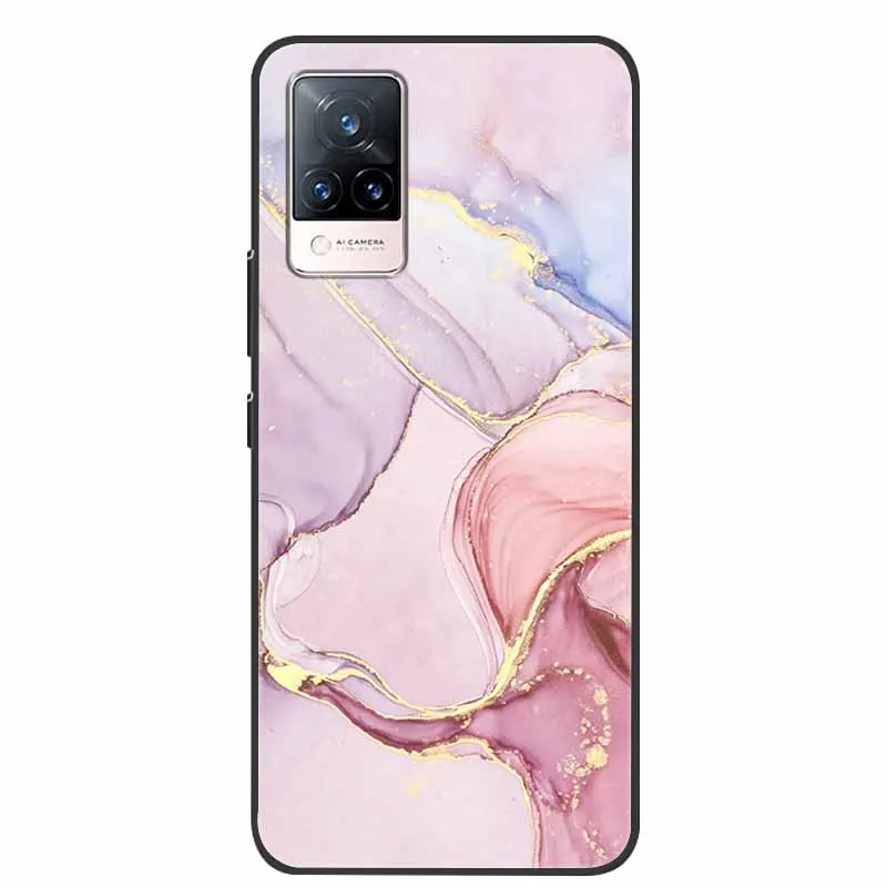 Phone Cases For vivo V21 5G V21E V2027 Y11S Y12S V20 SE V2025 Case Soft Silicon Lion TPU Cover for VivoV20 V 21e Cool Painting