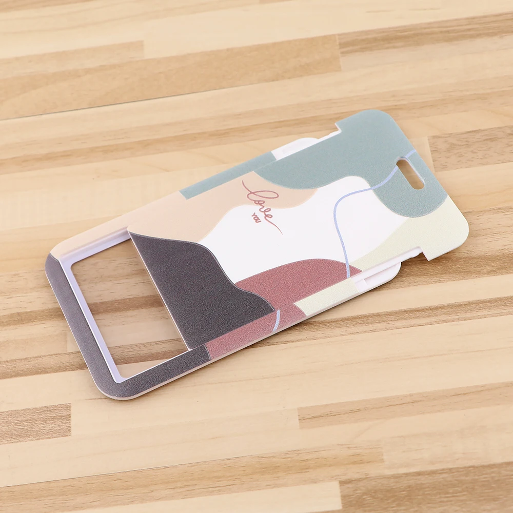 خمر النساء الفتيات زهرة معرف شارة حامل اسهم الرقبة حزام الباب بطاقة حالة شنقا حبل المفاتيح بطاقة الأعمال هدية #5