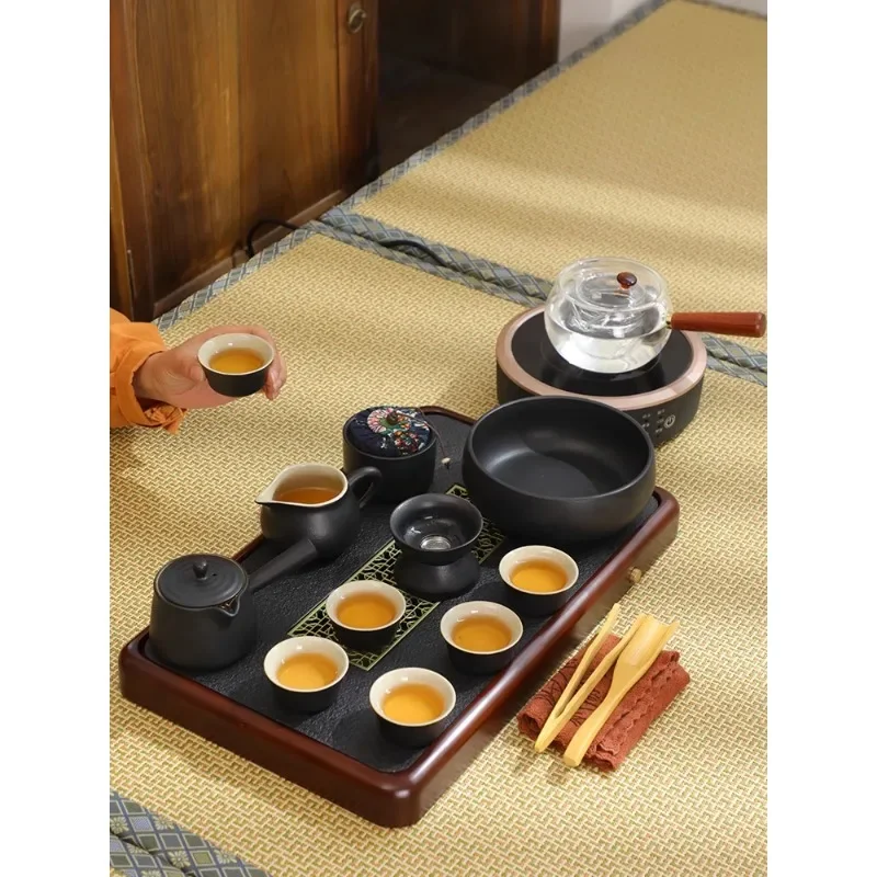 household tea tray luxury luxury living room new complete set of supplies Daquan gift customization