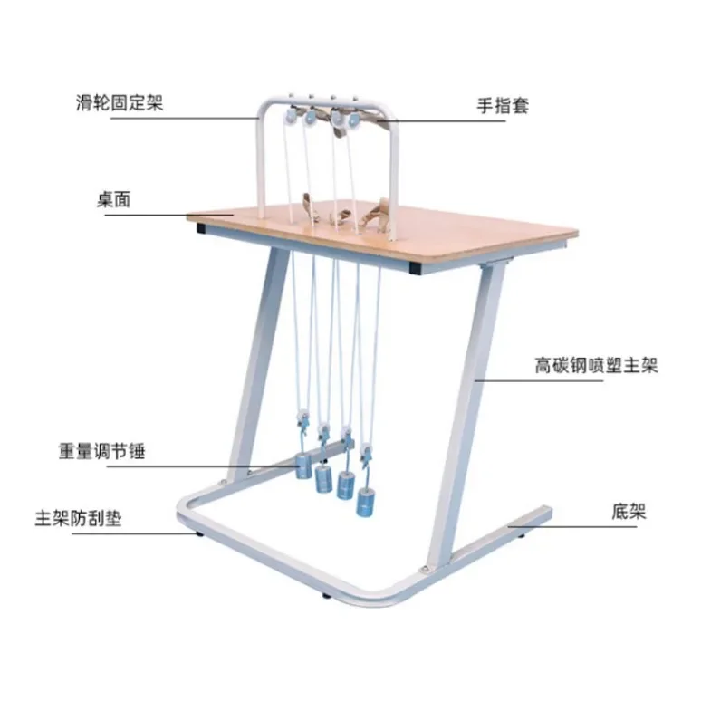 Heavy hammer finger muscle strength training rehabilitation table for hemiplegic patients