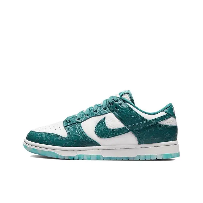 Nike Dunk Low “Ocean” Women Comfortable Lightweight Durable and Anti-slip Skateboarding Shoes DV3029-100