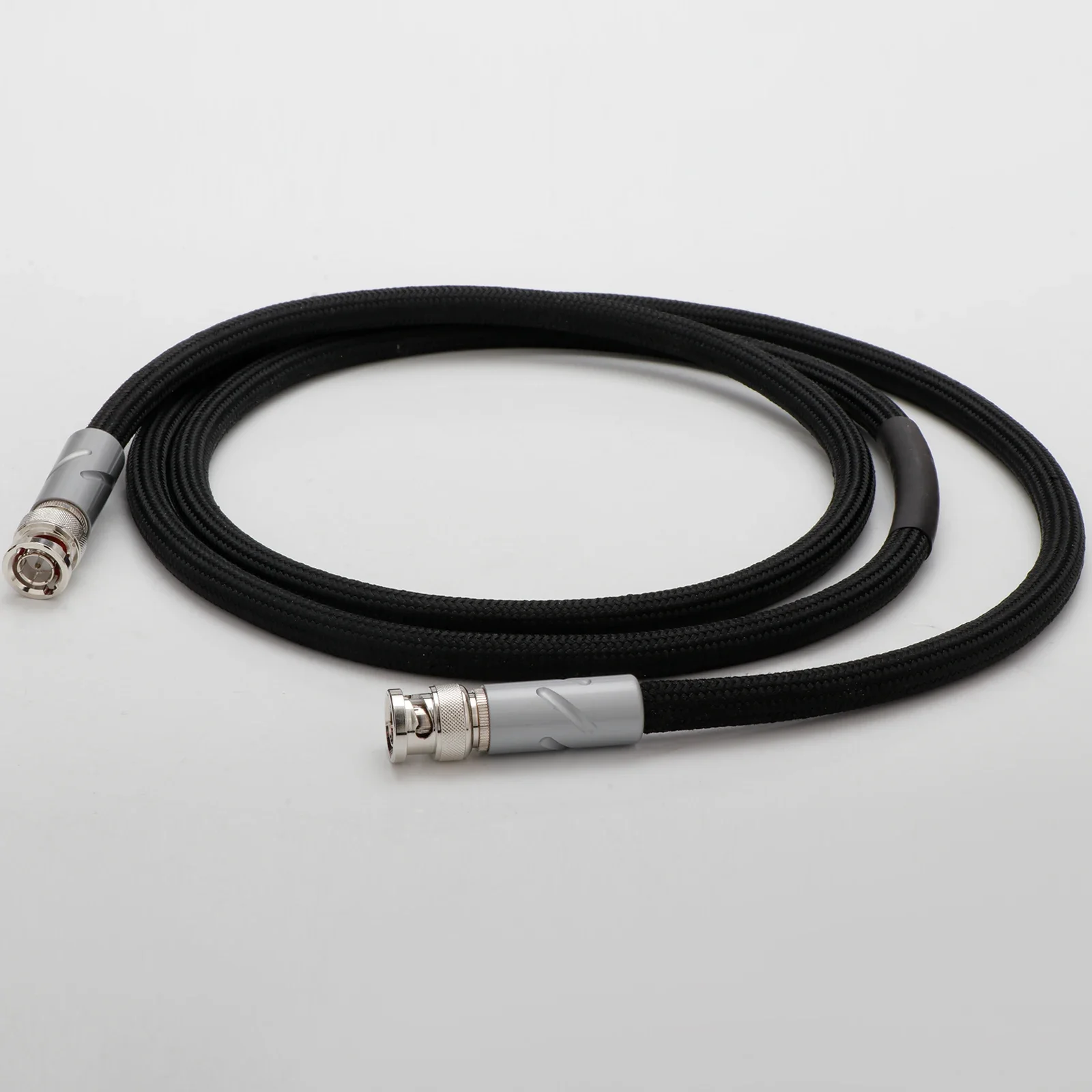 Monosaudio Pure Silver BNC HD Video Cable Digital Coaxial Cable Radio Adapter Cable for RF Video Camera SDI Cam recorder PS75B5R