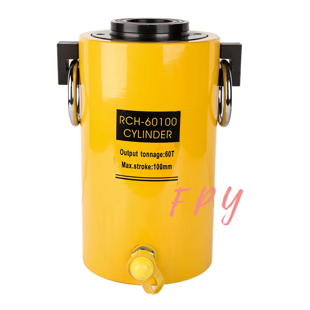 

Hollow Hydraulic Cylinder RCH-60100 Hydraulic Pressing Machine Hollow Hydraulic Jack