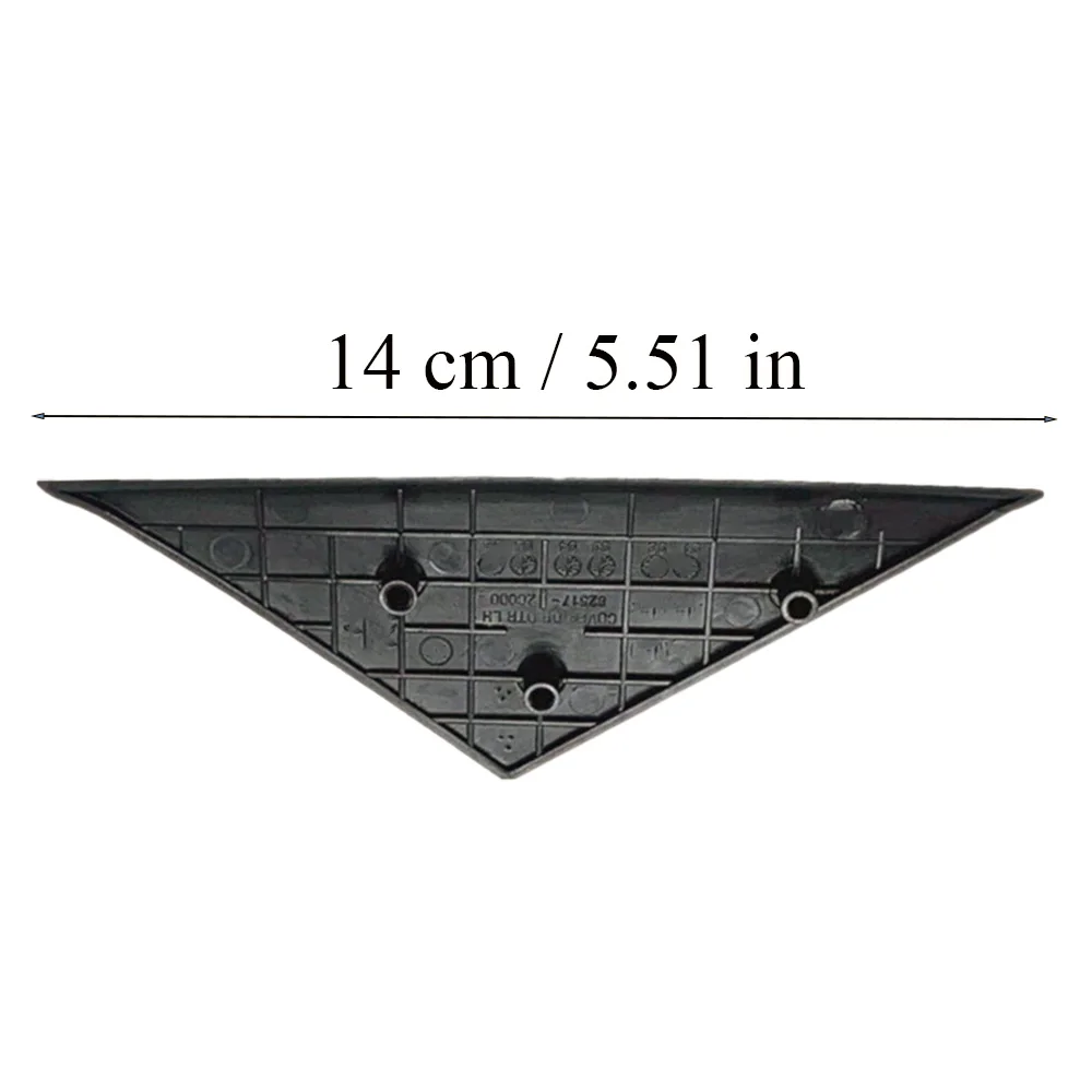 وشاح الباب الأمامي الخارجي مرآة الرؤية الخلفية غطاء لوحة مثلث 82517-2C000 ، 82527-2C000 لشركة هيونداي توسكاني تيبورون 2002-2008 #3