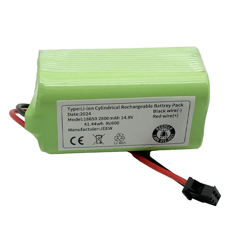 14.4V  Original power Li-ion battery for Conga 990 1090 Tesvor X500 Ecovacs Deebot N79 N79S DN622 Eufy RoboVac 11 11S RoboVac 30
