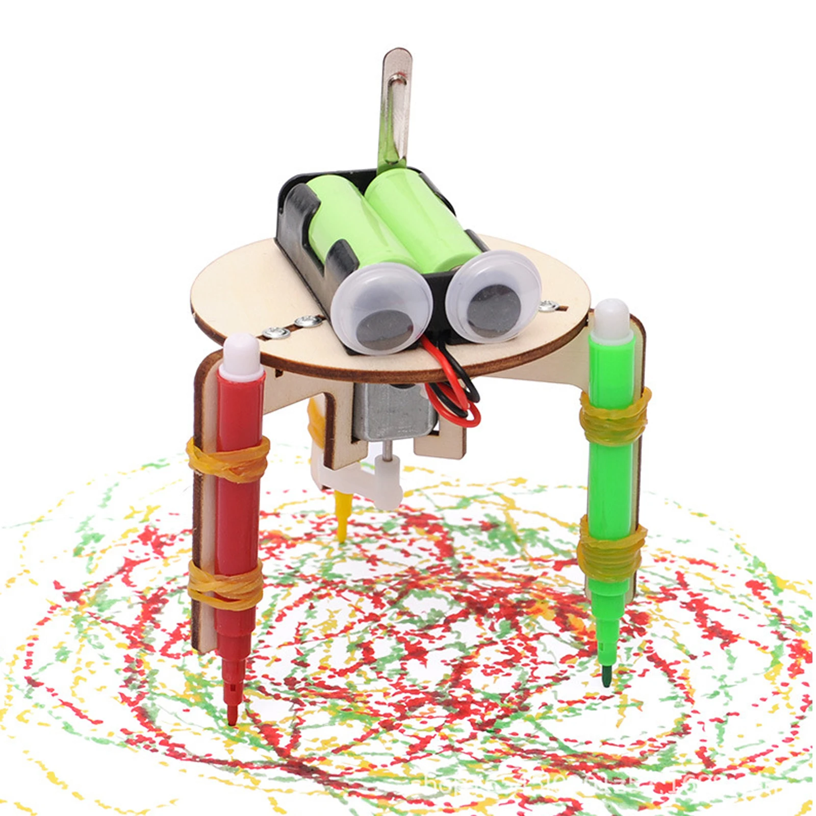 Robot Grafiti Getaran Listrik  - Science Robotics ulasan dan harga