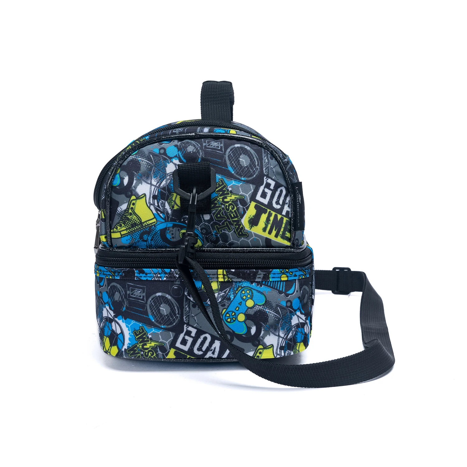 Borsa per il pranzo per ragazzi delle scuole elementari per picnic turismo campeggio con spalla regolabile per la conservazione a doppio strato