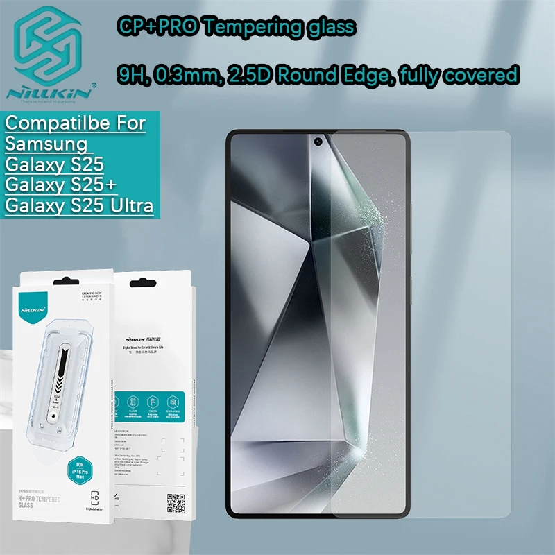 For Samsung Galaxy S25 Ultra/S25/S25 Plus NILLKIN H+PRO half screen film Transparent tempered glass mobile phone protective film