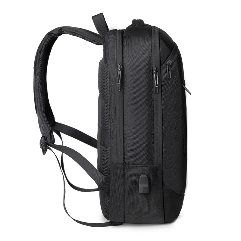 

Business backpack manufacturer's new large-capacity men's computer backpack gift with reflective strip