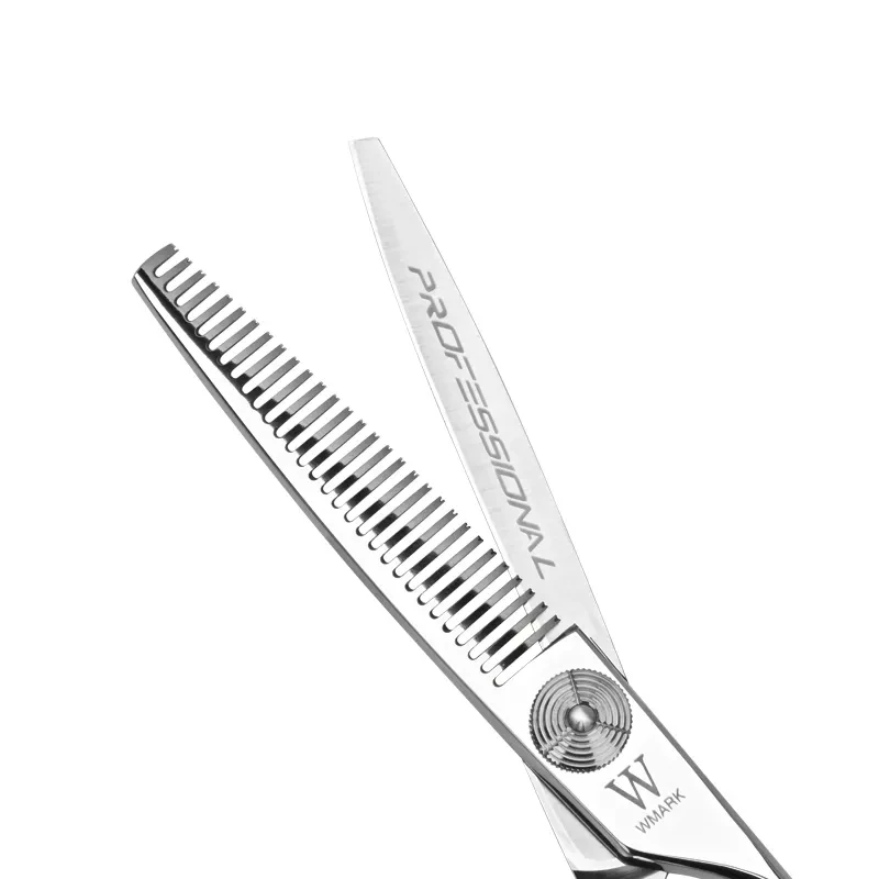 Wmark-Ensemble de ciseaux professionnels en acier inoxydable 9Cr18, pour salon de coiffure, coupe, haute qualité