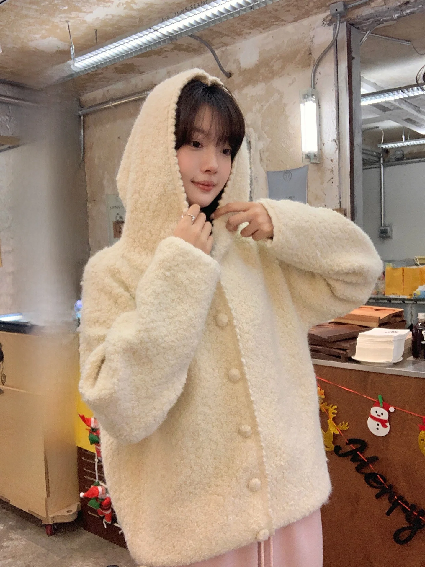 

Мягкий, удобный вязаный свитер-кардиган для женщин: свободный крой, универсальный, однотонный, с длинными рукавами, на пуговицах