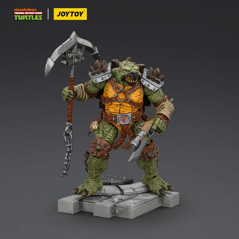 Joytoy Teenage Mutant Ninja Turtles Slash 1/18 Scale Action Figure Collectible Poseable Display Gift Decor For Adult Fans