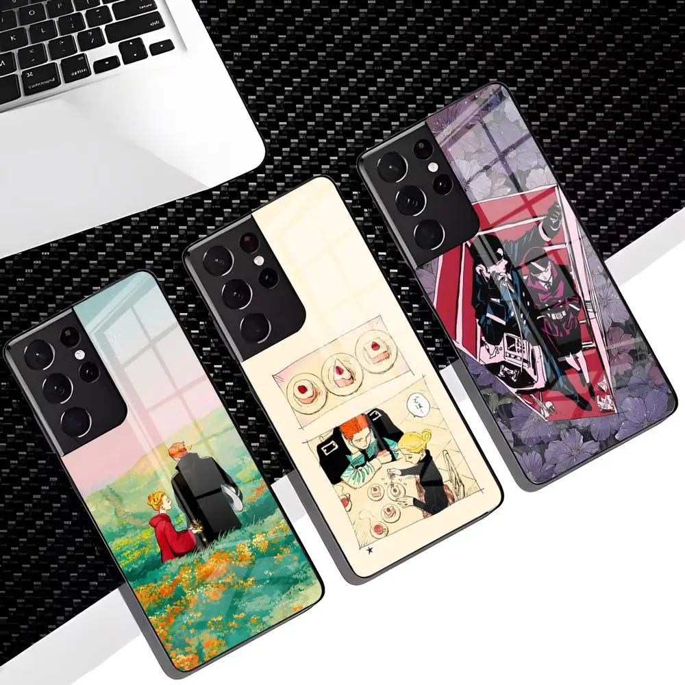 Veil Romantic K-Kotteri Phone Case For Samsung S26 S25 Edge S24 S23 S22 S21 S20 Ultra Plus FE Glass Cover