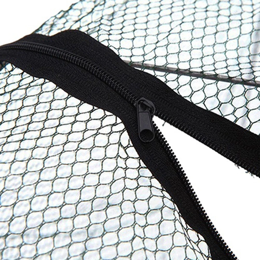 Folded Fishing Net Cage Portable Zipper Fish Trap Cast For Shrimp Crayfish Crab Baits Netting Tackle Outdoor Fishing Accessories