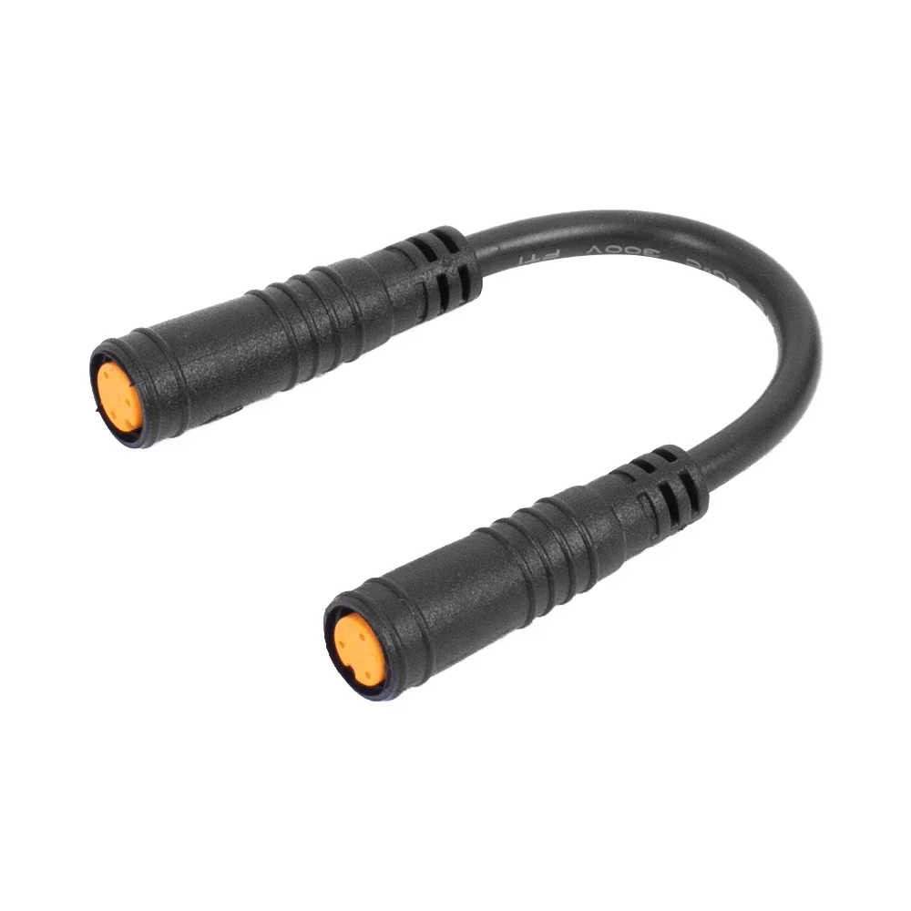 Electric Universal Bicycle 3 Pin Sensor Thumb Throttle Cables For E-Bike Female Waterproof Connectors Accessories