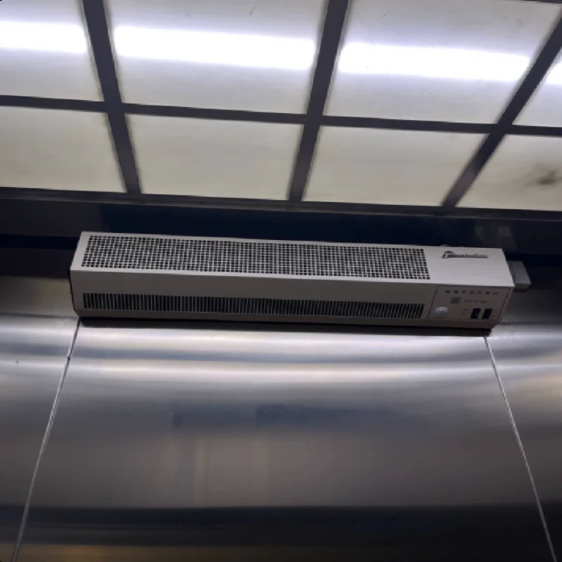 

Коммерческий вентилятор с воздушной занавеской Theodore, 220 В, с датчиком человека для кабин лифта CW