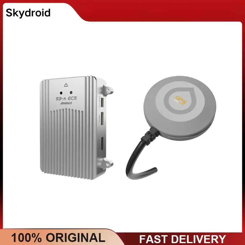 Skydroid S3-A Flight Controller STM32H743 BMI088 IMU 2S-18S Wide Voltage FC with GPS-A for RC Boat Car Multirotor Drone FPV