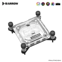 Barrow-bloque de agua de CPU para Intel LGA1150, 1151, 1700, 1200, X99, AMD, AM3, AM4, AM5, zócalo, placa base, 5V, cabezal GND, LTYK3-04I