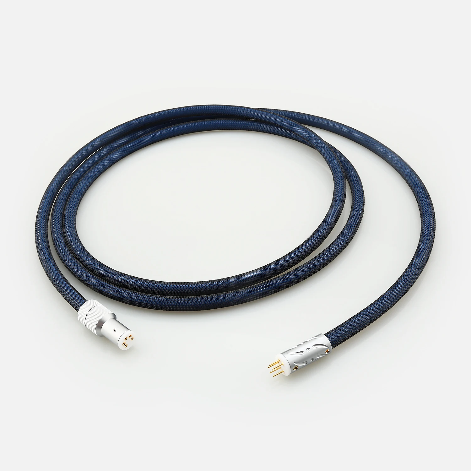 5Pin Din Female to Viborg 5Pin Din Male Phono Tonearm Audio Cable Turntable Interconnect Cord for Audiophile HiFi Vinyl System