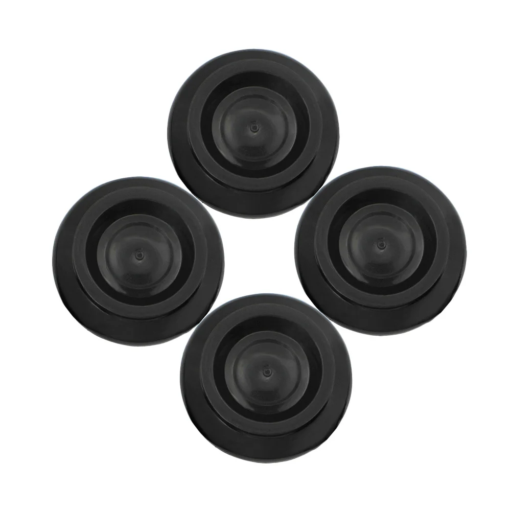 4 قطعة منصات القدم البيانو عدم الانزلاق المذرة الكؤوس حافظات الأرضية ل تستقيم أرجل البيانو المضادة للضوضاء امتصاص الصوت الحصير الأسود