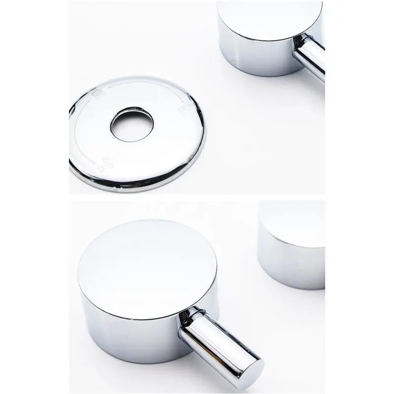 AB41-2 Ways Water Outlet Screw Thread Center Distance 10Cm Mixing Valve Brass Bathroom Shower Mixer Faucet Tap Cabin