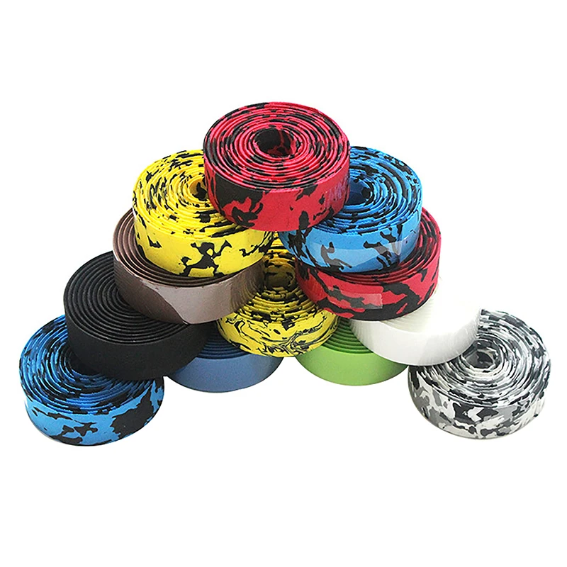2PCS EVA Bicycle Handlebar Tape Cycling Mountain Bike Handle Belt Reflective Wrap Road Bike Belt With Bar Plugs view 4