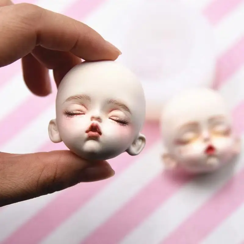 

Clay face mold soft pottery is more than silicone face mold ultra-light clay fondant face mold Japanese soft girl brooch 44#