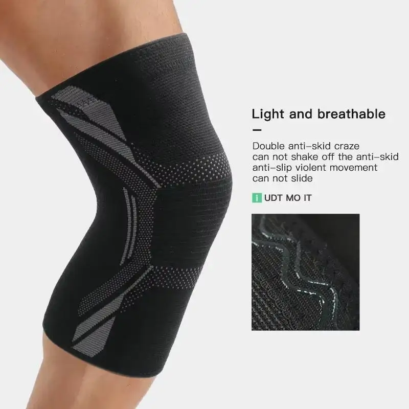 suporte-para-joelho-com-silicone-antiderrapante-e-tecido-espesso-e-macio-protege-e-reduz-a-dor-no-joelho-durante-o-exercicio