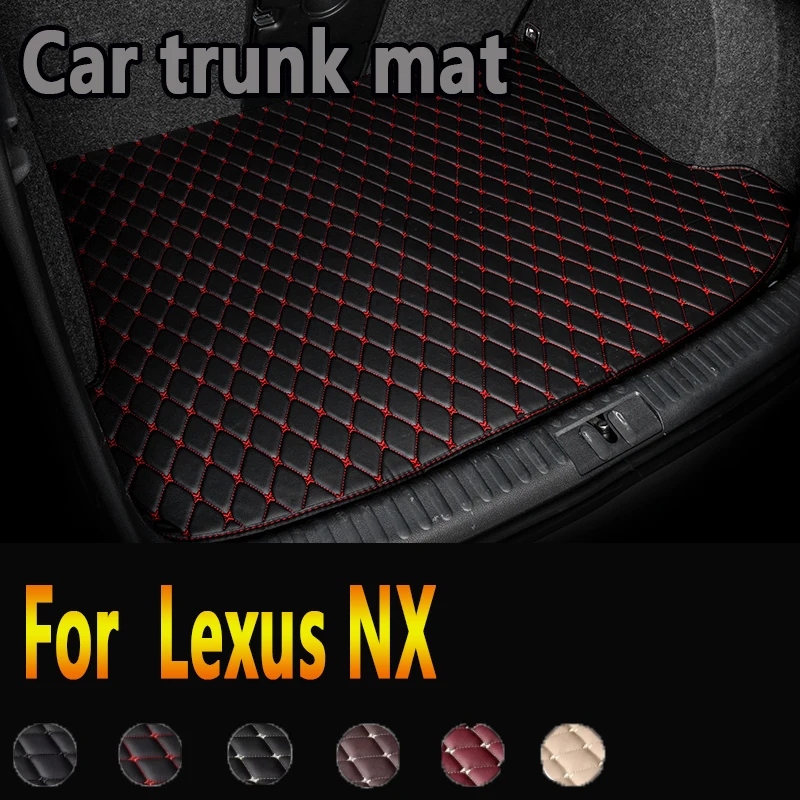 Car Trunk Mat For Lexus NX 200T NX300h 2015 2016 2017 2018 2019 2020 2021 Cargo Liner Carpet Interior Parts Accessories