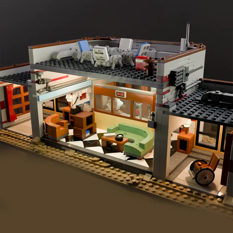 1309pcs MOC WSQK – The Squawk Radio Stranger Things Model Building Blocks Christmas Gift Toy Idea Art DIY Education Display
