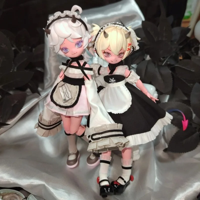 

В наличии, оригинальная 1/8 Bjd, рога дьявола, слепая коробка, орнамент, изысканная кукла, креативная подвижная кукла с семью грехов, подарки для друзей, игрушки