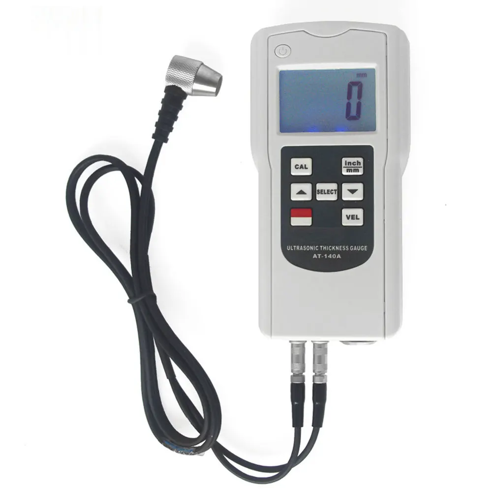 

Digital Ultrasonic Thickness Meter AT-140A 0.1mm Resolution 1.2 ~ 200mm