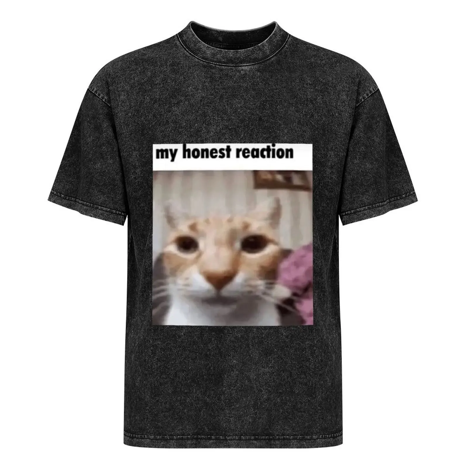my honest reaction T-Shirt Short sleeve tee blanks quick-drying Blouse T-shirt men