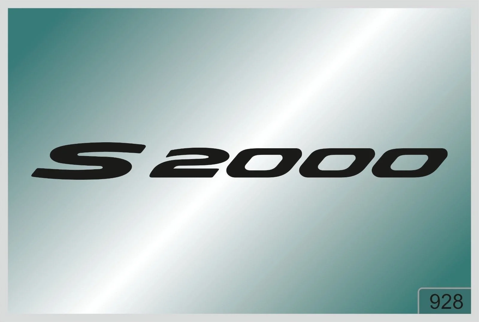 For S2000 -2 pcs. stickers  HIGH QUALITY DECALS  different colors 928