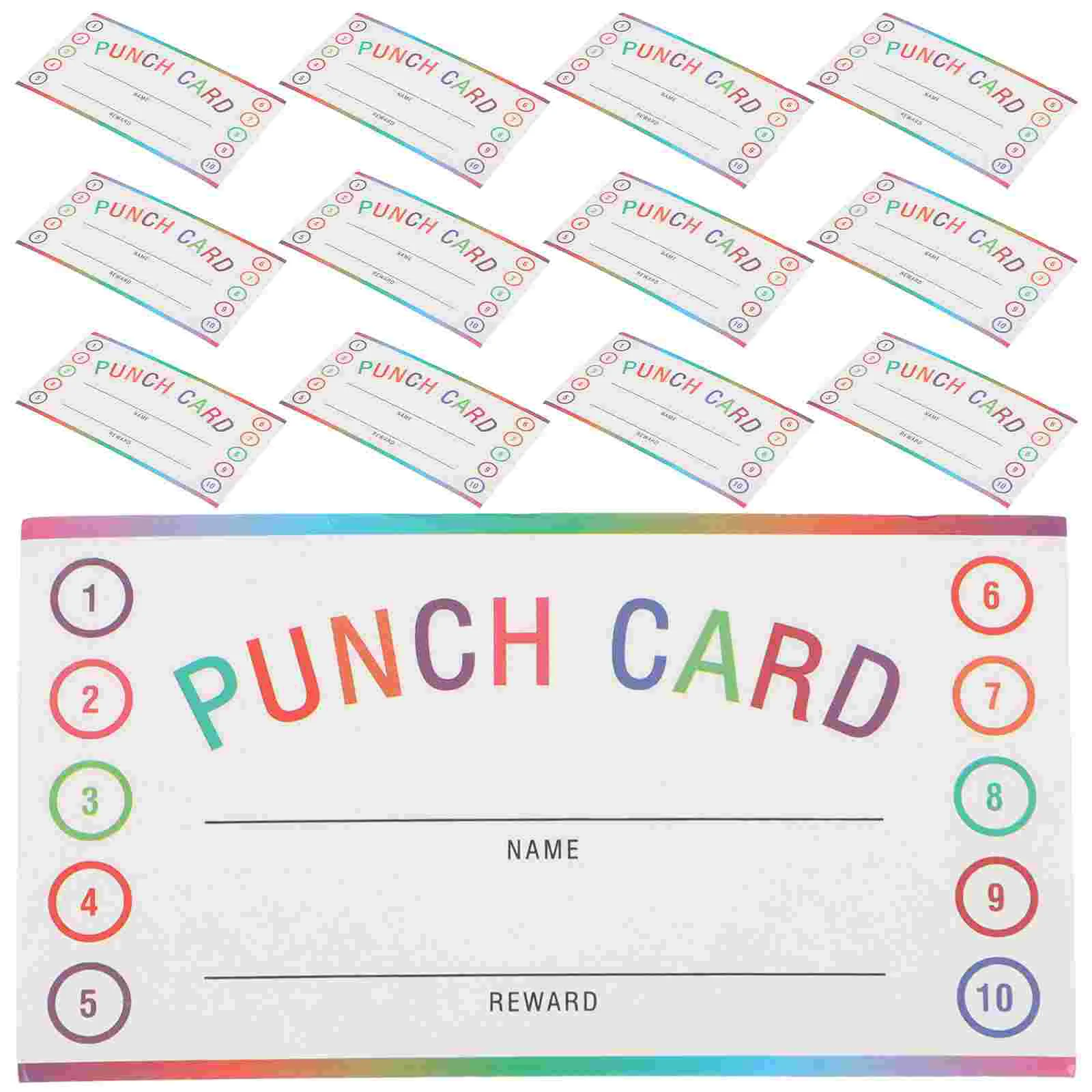 50 Sheets Student Rewards Card Teacher Postcards for Students Positive Behavior