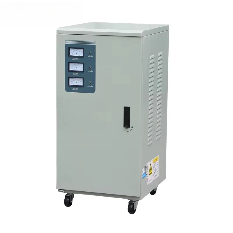 Servo Motor Automatic Regulator Avr 50kw 100kw Single Phase 220V