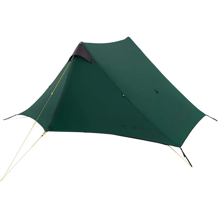 

2-местная палатка, походная сверхлегкая палатка для кемпинга, профессиональная 15D шелковая палатка без стержней для треккинга, водонепроницаемая палатка с рюкзаком