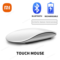 Xiaomi Wireless Computer Mouse Multi-touch Surface Ultra-thin Magic Mouse Dual-Mode Silent Rechargeable Mouse For Apple Ipad Mac