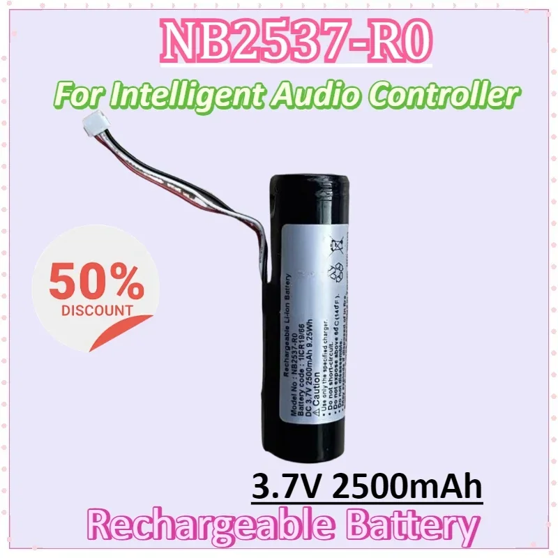 

NB2537-R0 3.7V 2500mAh 9.25Wh Intelligent Audio Controller Rechargeable Lithium Battery Accessories