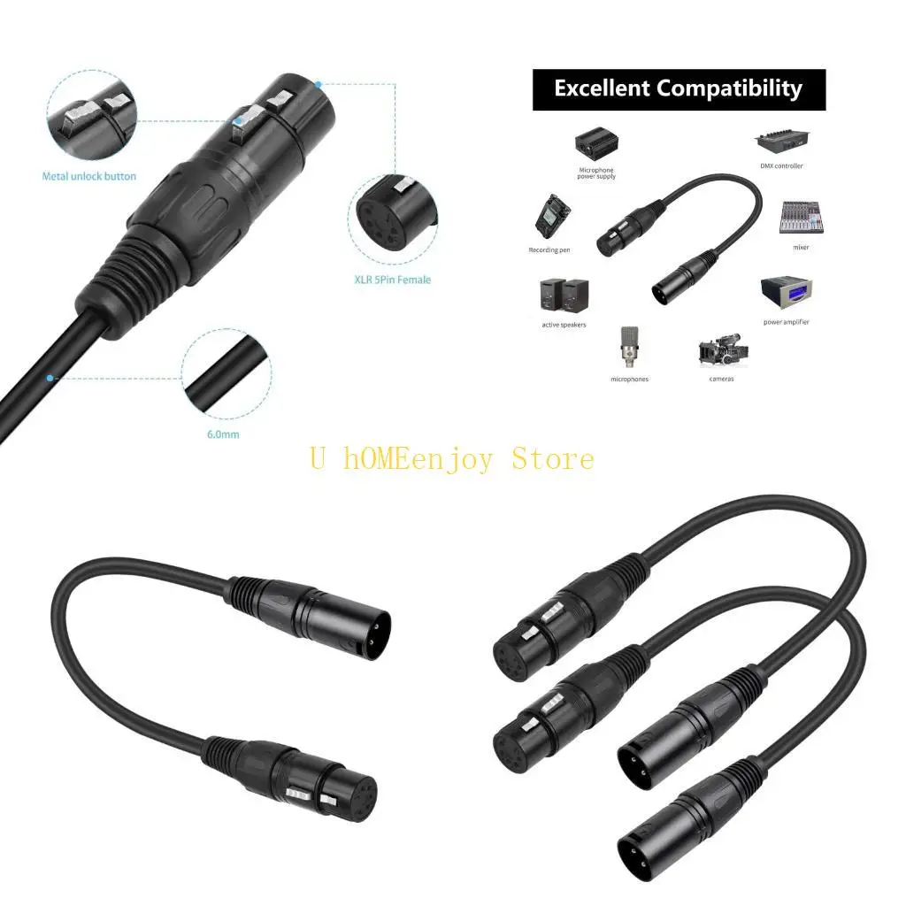 

B0KF Connectors Кабель от 3 до 5 выводов для студийной записи и живого снаряжения