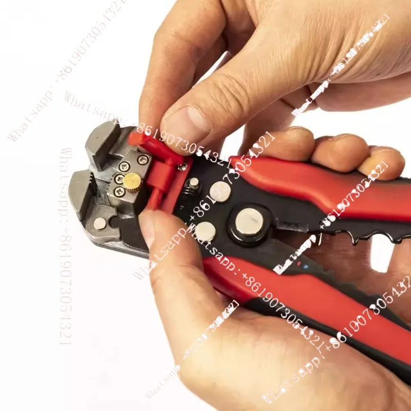 

Multifunctional wire pliers HS-062 , cutting and three-in-one 6mm2 wire and cable network wire stripping pliers