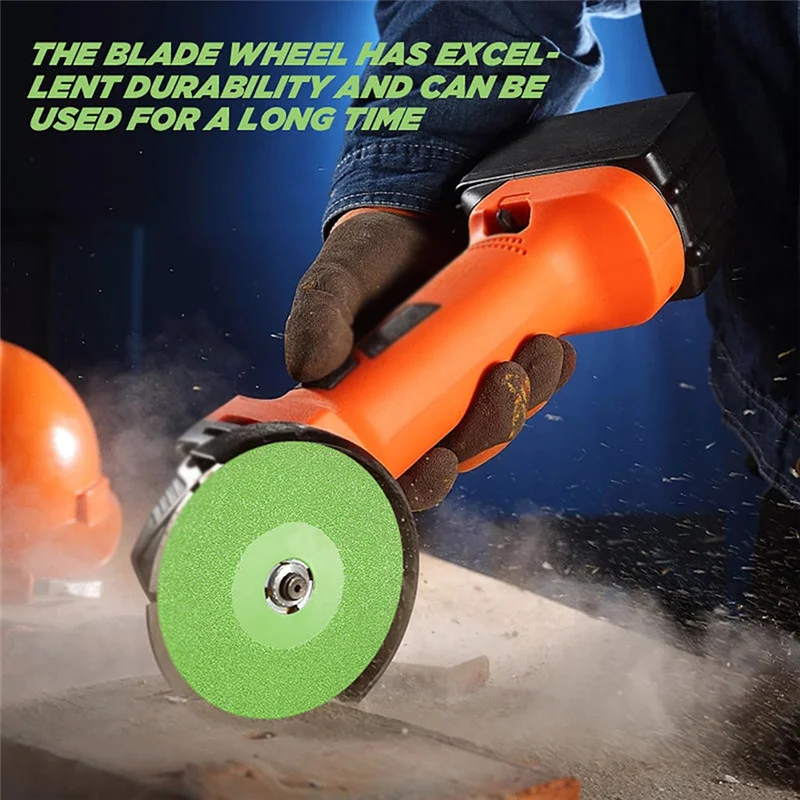 6PCS 100Mm Rock Slab Grinding Disc Glass Cutting Disc For Angle Grinder Tile Rock Slab Cutting And Angle Grinder Discs
