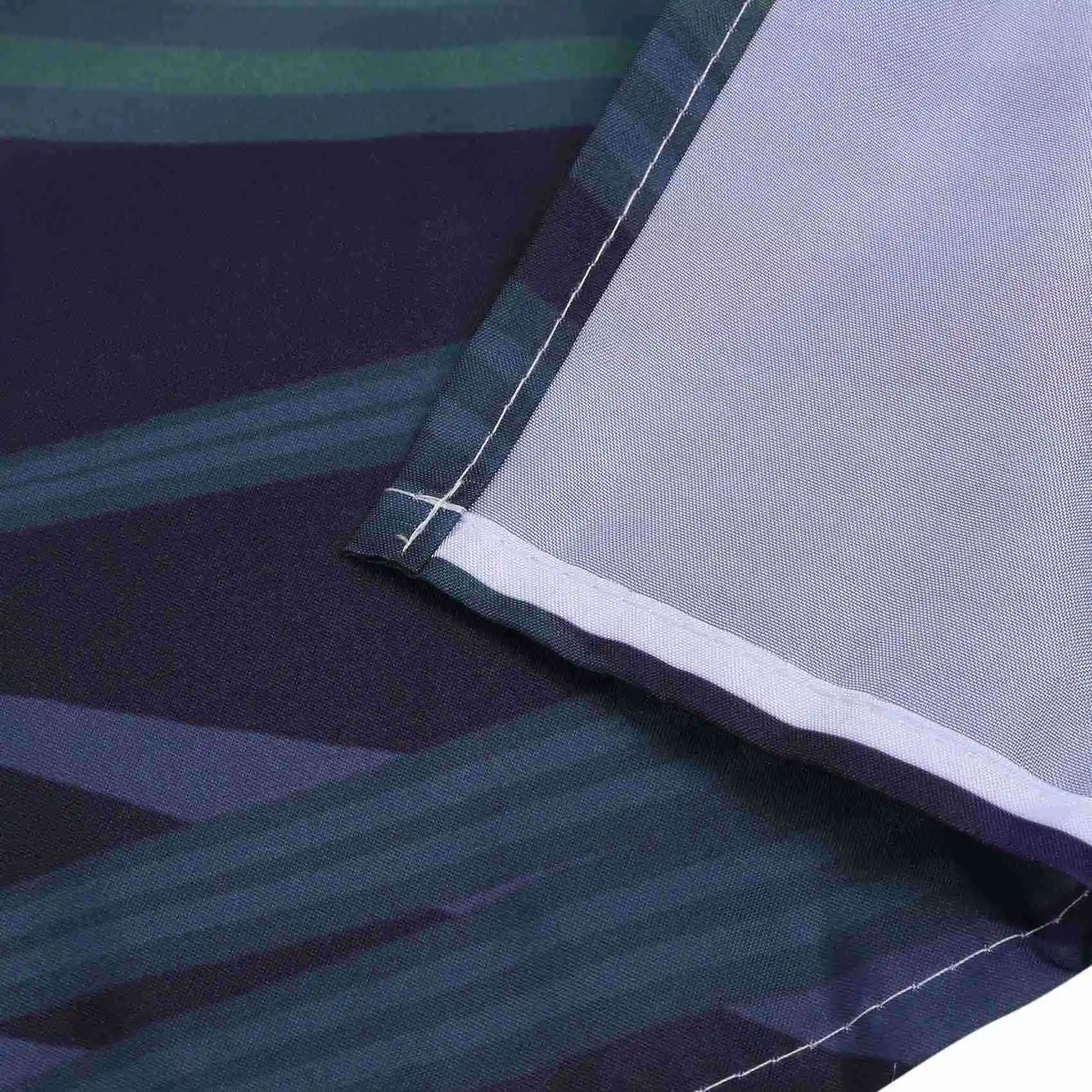 

2X Green Shower Curtain Leaves Printing Pattern Modern Natural Plant Pattern Polyester Bathroom Waterproof Curtains-ABLI